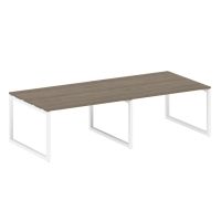 Переговорный стол на О-обр. м/к Metal System Quattro 50БО.ПРГ-2.3