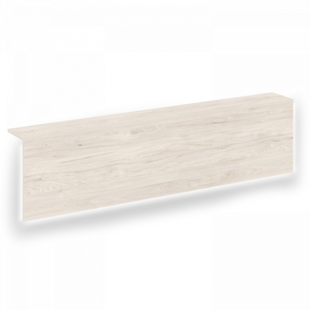 Накладка на 2 модуля с подсветкой прямая высокая Onix O.R-NP.V-158.2.S